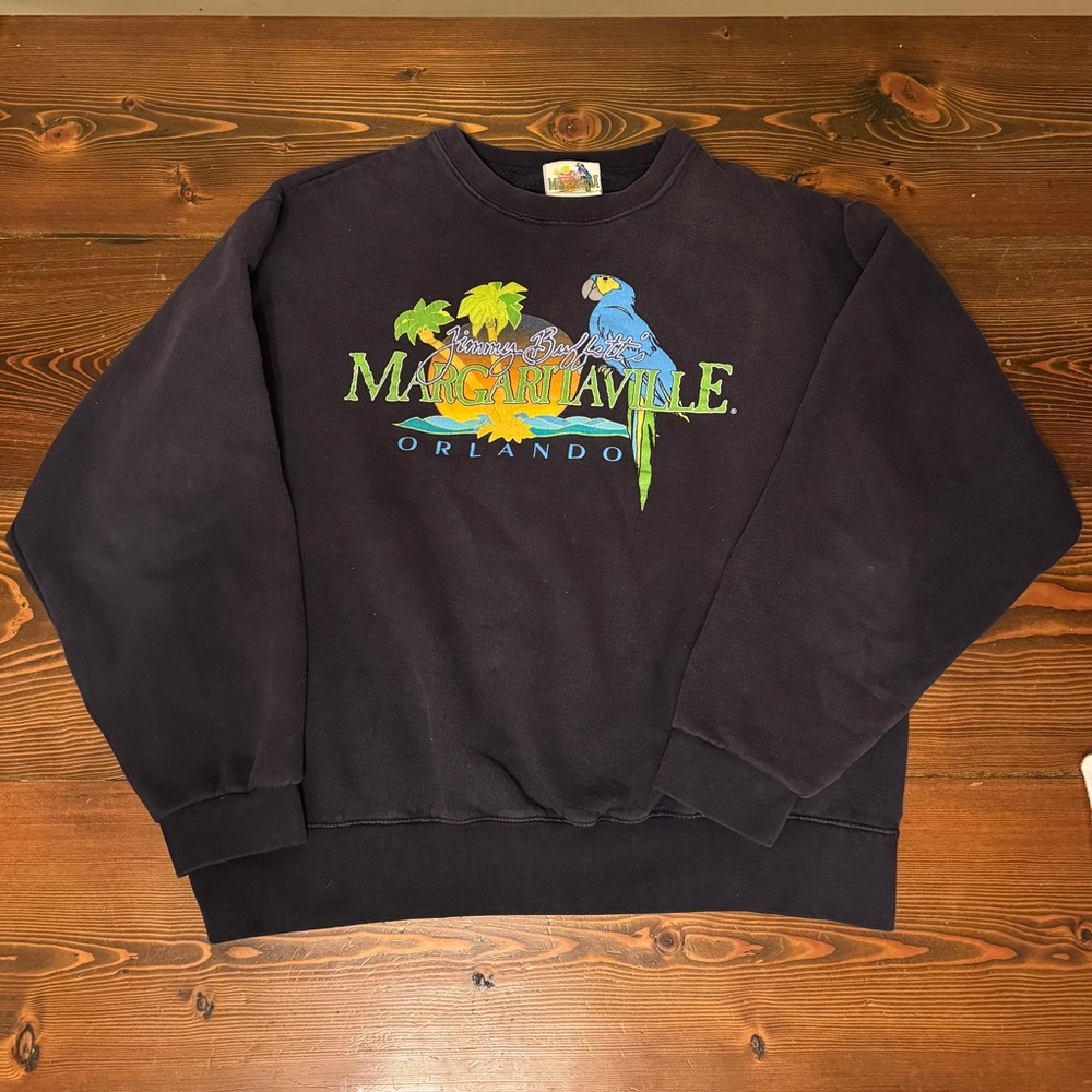 Vintage Y2K Margaritaville Boxy Crewneck Sweatshirt